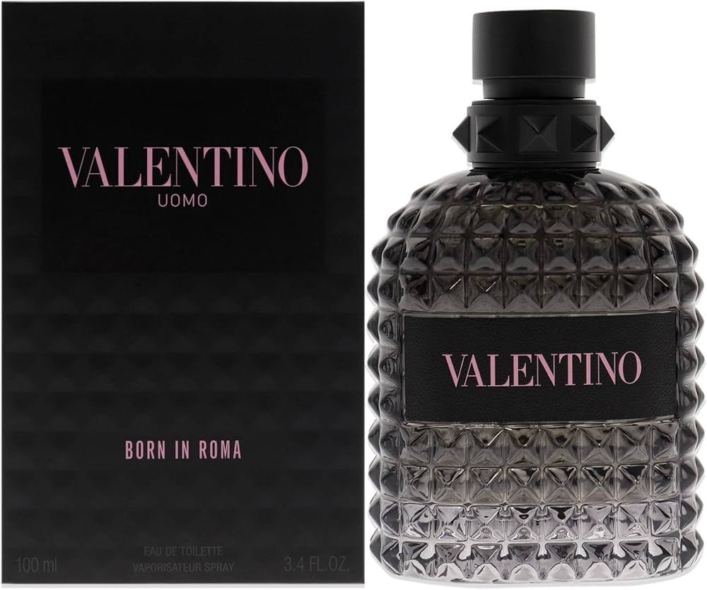 Valentino Uomo Born In Roma EDT espray para hombre de 3.4 onzas